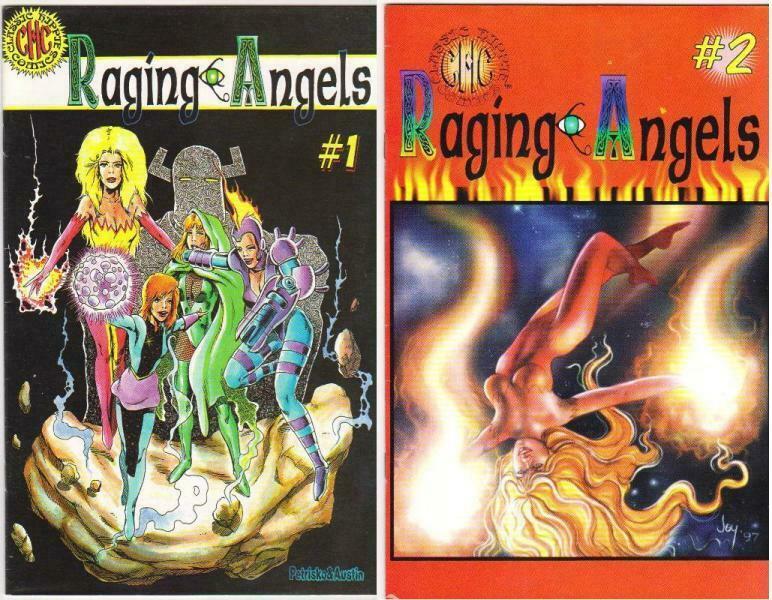 RAGING ANGELS (1997 CLASSIC HIPPIE COMICS) 1-2