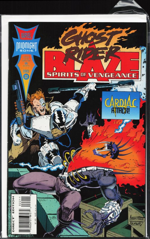 Ghost Rider/Blaze: Spirits of Vengeance #22 (1994) Ghost Rider