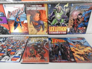 Huge Lot 36 TPB's W/ Green Arrow, Superman,  Batman+ Avg Fine+ Condition!