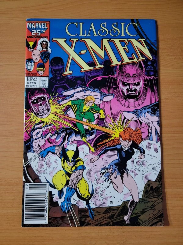 Classic X-Men #6 ~ DOLLAR BIN ~ 1987 Marvel Comics 