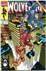 WOLVERINE #42, NM, Silvestri, 1988 1991, X-men, Sabretooth, more in store