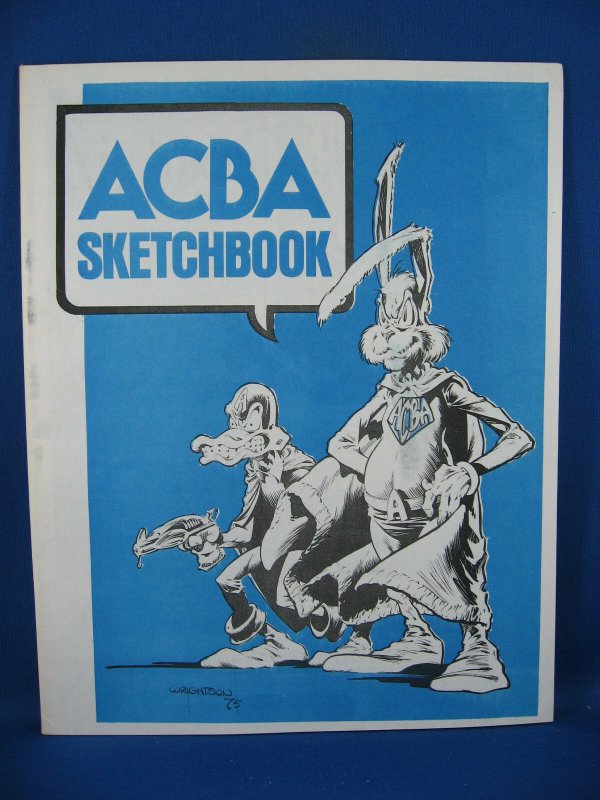 ACBA SKETCHBOOK F VF 1975 WRIGHTSON WOOD ADAMS