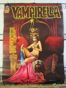 VAMPIRELLA 23 scarce Warren poster SANJULIAN classic VG