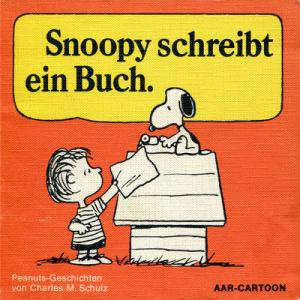 Snoopy schreibt ein Buch