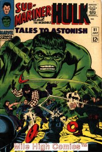 TALES TO ASTONISH (1959 Series) #81 Very Good