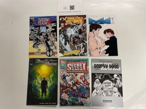 6 Various Scurvy Dogs #5 Secret City Saga #3 7th Shrine M4 #3 Shadowhawk 16 NO12