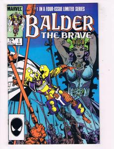 Balder The Brave #1 VF/NM Marvel Comics Comic Book Nov 1985 DE46