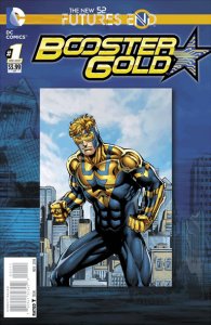 DC Comics New 52 Futures End Booster Gold #1 3D Motion Variant Cover