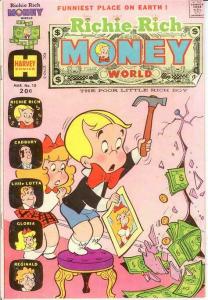 RICHIE RICH MONEY WORLD (1972-1982) 10 F March 1974 COMICS BOOK