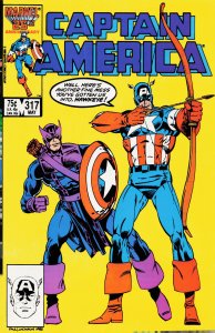 Captain America #317 (1986) Captain America