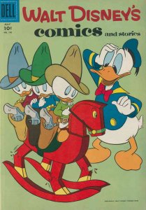 Walt Disney's Comics and Stories #190 FN ; Dell | July 1956 Donald Duck Cowboy