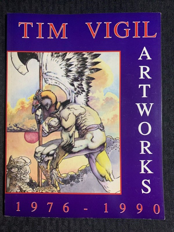 1991 TIM VIGIL ARTWORKS 1976-1990 SC FVF 7.0 Rebel Studios