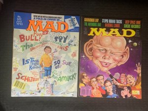1993 MAD Magazine #320 & 321 VG/VG+ Alfred E Neuman LOT of 2