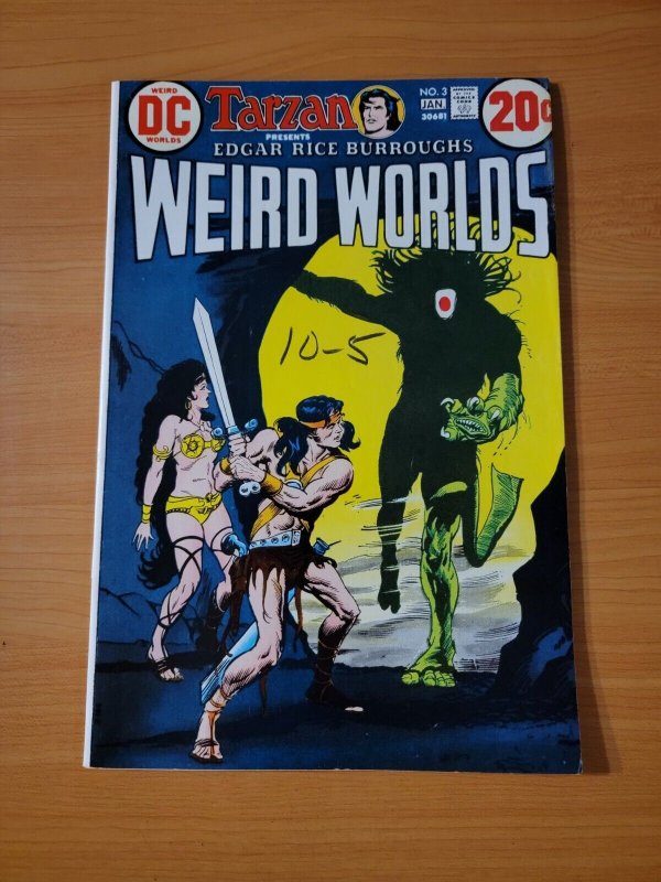 Weird Worlds #3 ~ VERY FINE - NEAR MINT NM ~ 1972 DC Comics