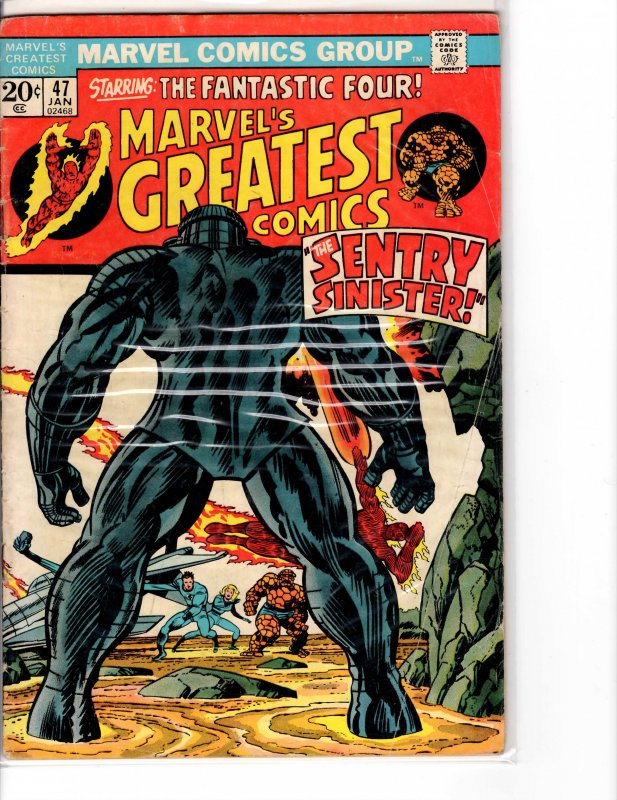 Marvel's Greatest Comics (1969) 47  Fine- (5.5)