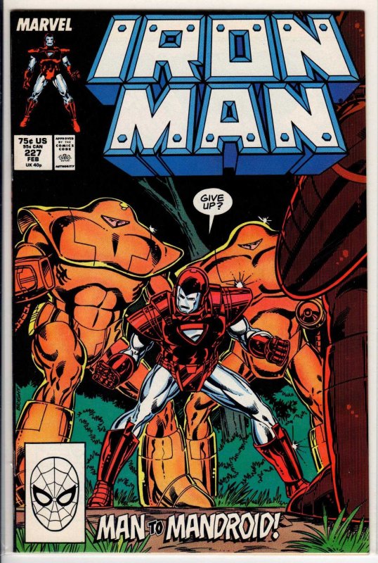 Iron Man #227 Direct Edition (1988) 9.0 VF/NM