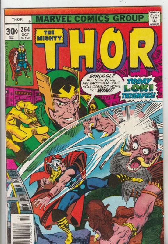 Thor, the Mighty #264 (Oct-77) VF/NM High-Grade Thor