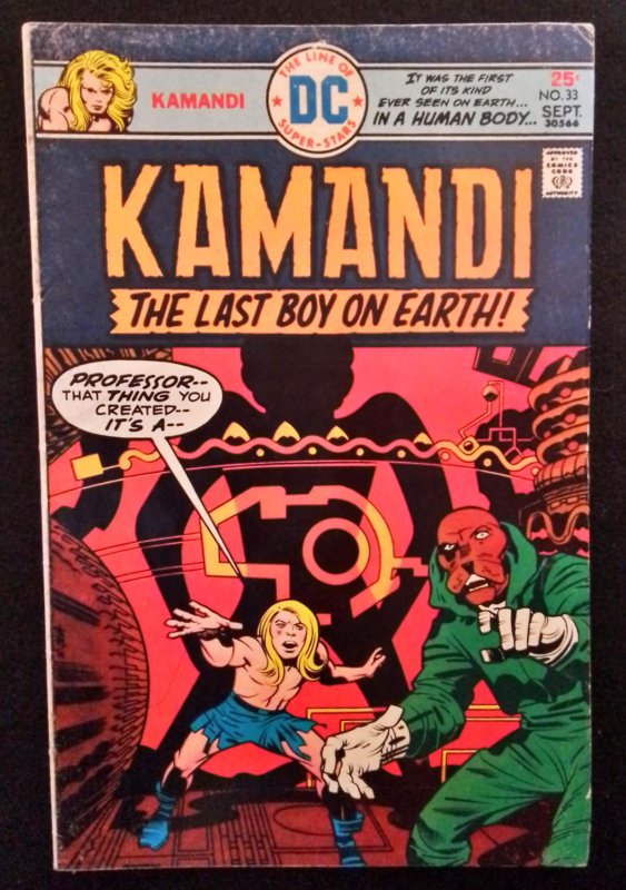 Kamandi, The Last Boy on Earth #33 (1976)