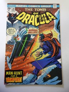 Tomb of Dracula #20 (1974) FN+ Condition signed by Marv Wolfman! no cert