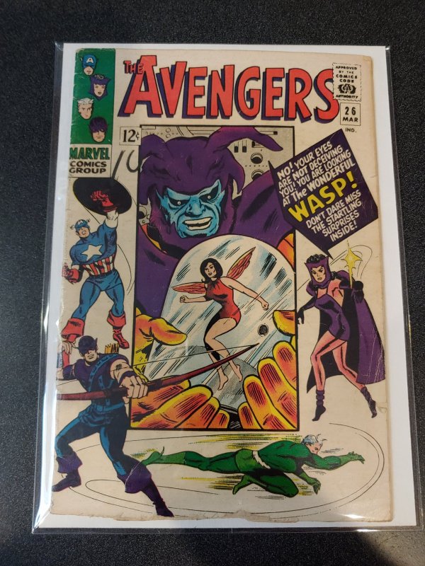 ​Avengers #26  Attuma app. Stan Lee VG+/F