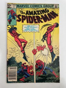 Amazing Spider-Man # 233 FN Marvel Comic Book Hulk Tarantula 19 LI3