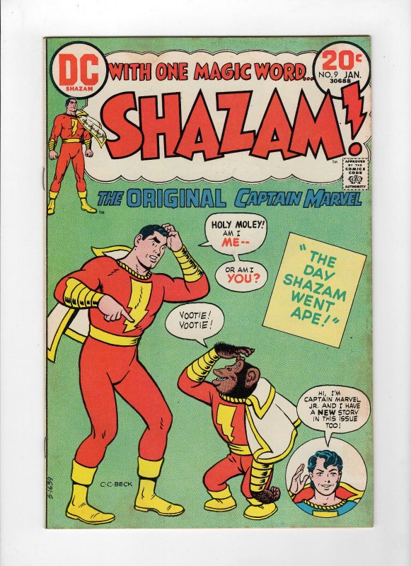 Shazam! #9 (Jan 1974, DC) - Very Fine/Near Mint