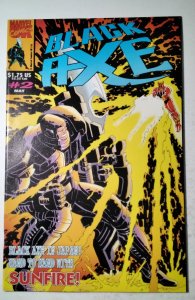 Black Axe #2 Marvel Comic Book J757