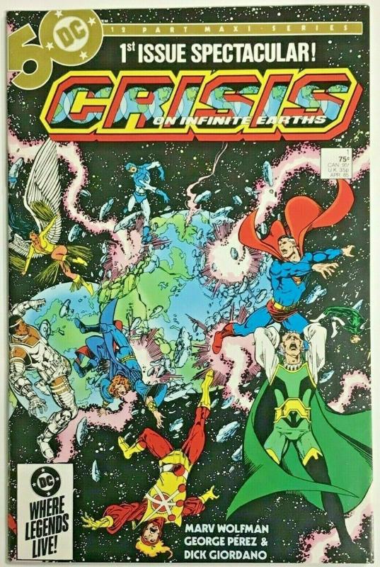 CRISIS ON INFINITE EARTHS#1 NM 1985 DC COMICS