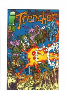 Trencher #1 NM- 9.2 Image Comics 1993 Keith Giffen