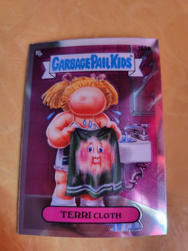 2022 Garbage Pail Kids Chrome #169b Terri Cloth