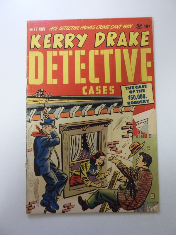 Kerry Drake Detective Cases #17 (1949) GD/VG condition
