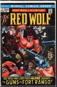 Red Wolf #1 (1972) Red Wolf