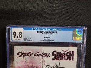 Spider-Gwen: Smash #2 - Ivan Tao Variant (CGC 9.8) 2024