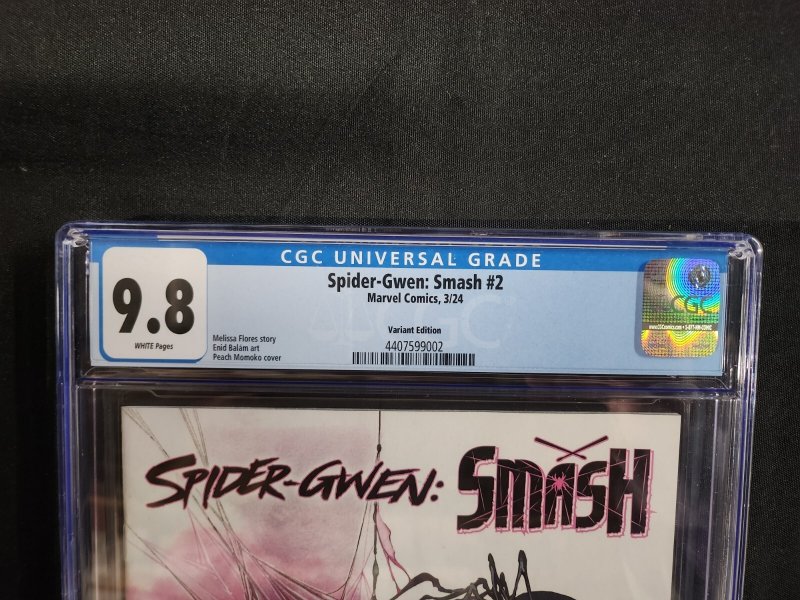 Spider-Gwen: Smash #2 - Ivan Tao Variant (CGC 9.8) 2024