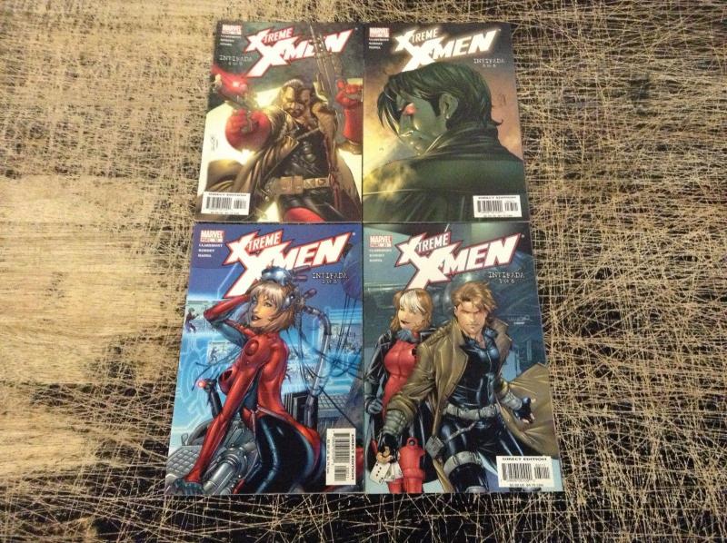 Lot Of 4 X-Treme X-Men Marvel Comic Books # 31 32 33 34 Wolverine Deadpool W6