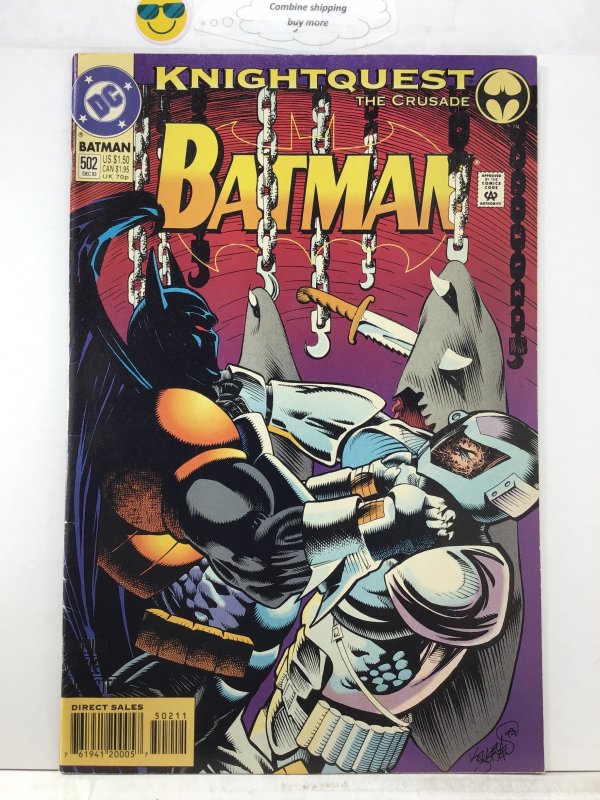 Batman #502 (1993) vfn Azarael