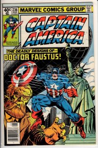 Captain America #236 Newsstand Edition (1979) 8.0VF