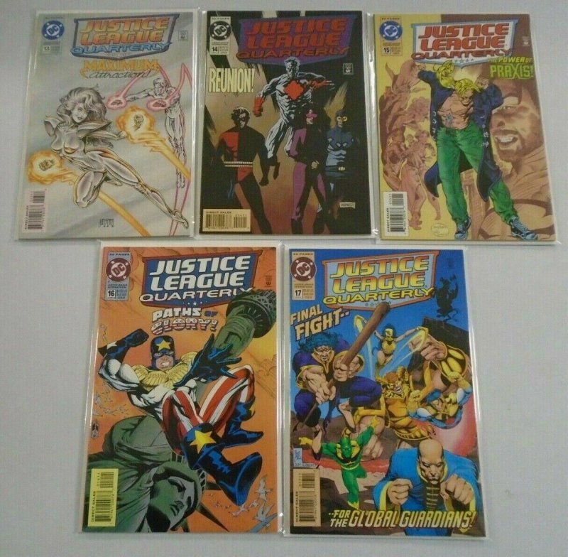 Justice League Quarterly set #1-17 8.0 VF (1990)