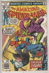 Amazing Spider-Man #179 (Apr-78) FN Mid-Grade Spider-Man