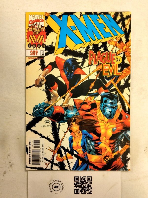 X-Men #91 Marvel Comic Book 17 TJ61