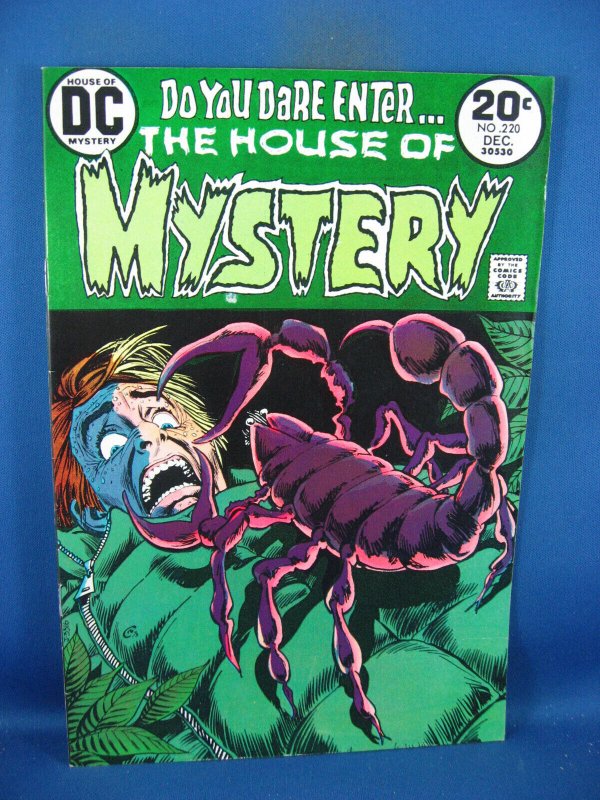 House of Mystery 220 VF 1973 Comic Books Bronze Age, DC Comics, Horror & SciFi /
