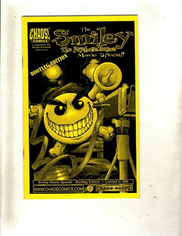 8 Comics Smiley Movie Special 1 Whacky Wrestling 1 Psychotic Button 1 +MORE  HY3