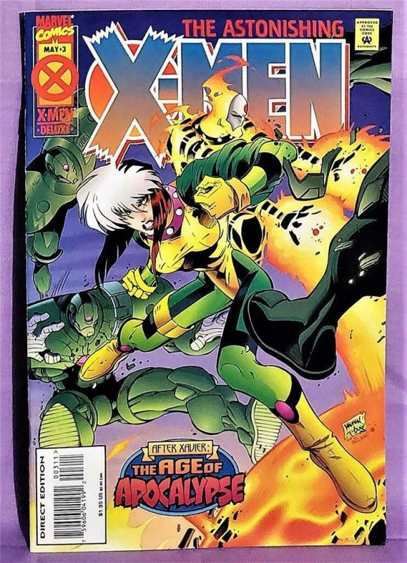 X-MEN AGE OF APOCALYPSE 4 Pack Astonishing Amazing Factor X (Marvel 1995)