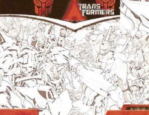 Transformers: Movie Prequel #4C VF/NM ; IDW | RI variant