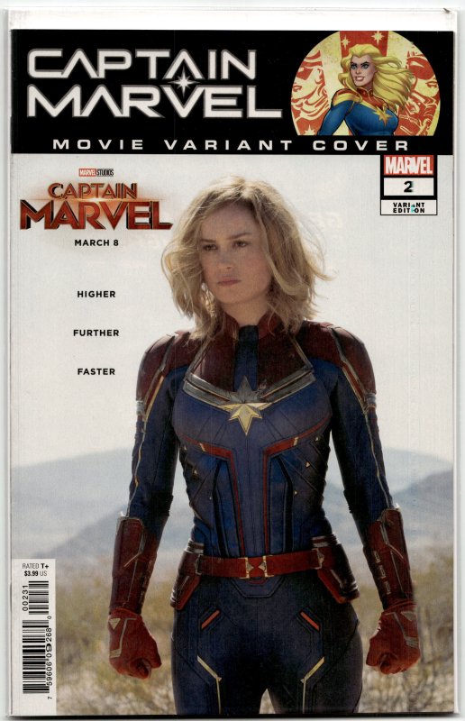 Captain Marvel #2 Photo Cover (2019) Captain Marvel