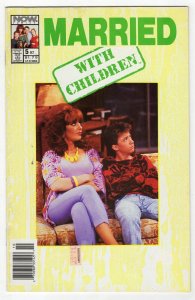 Married with Children #5 VINTAGE 1990 Now Comics Katey Sagal Peg + Bud Bundy