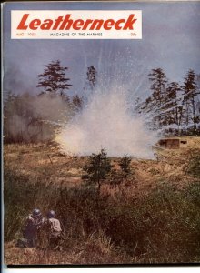 MAG: Leatherneck Magazine 8/1952- Marilyn Monroe - ZH29 rifle