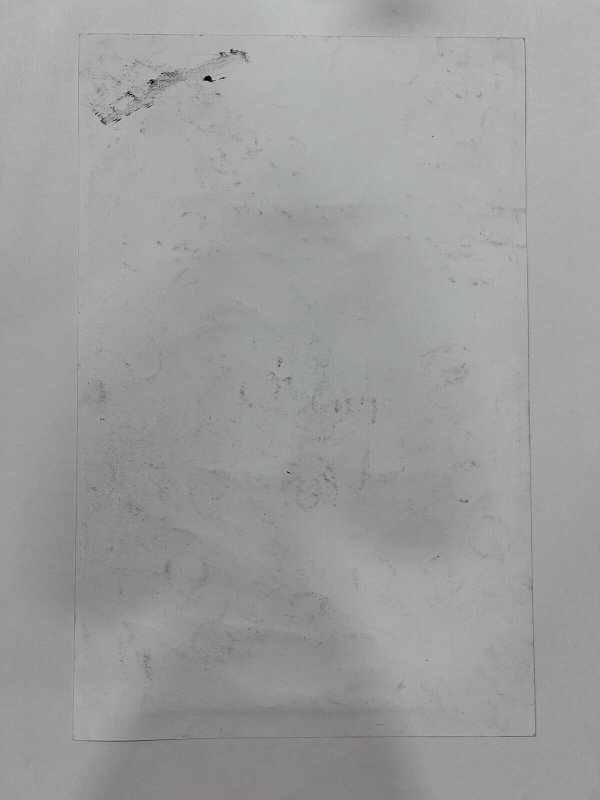 Tony Daniel Original Art Batman 86 Page 10 Danny Miki Inks Deathstroke Splash