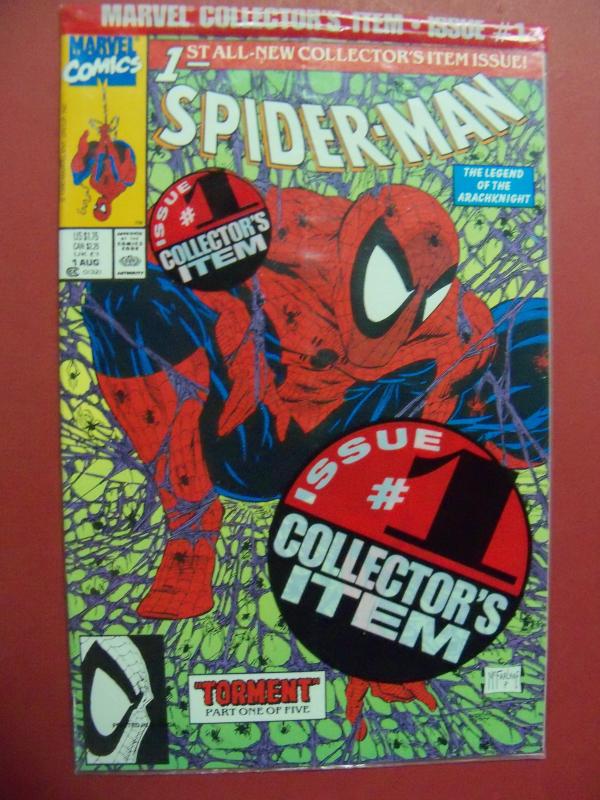 SPIDER-MAN #1 COLLECTOR'S ITEM POLY BAGGED NM- (9.2) OR BETTER