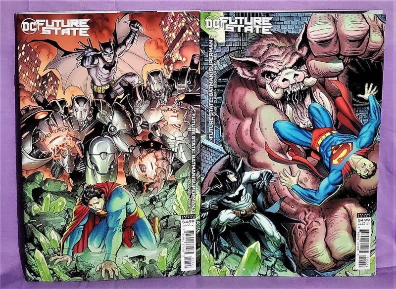 Future State BATMAN SUPERMAN #1 - 2 Art Adams Variant Covers (DC 2021)